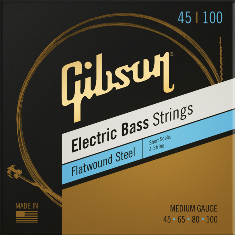 Gibson FWSSM Flatwound Short Scale Medium 45-100