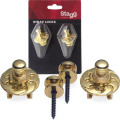 Stagg SSL1-GD Strap Locks Gold