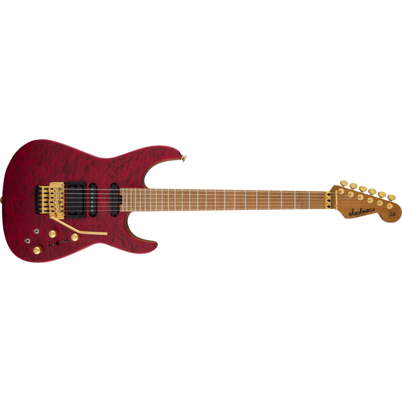 Collen Rudio Jackson USA Signature PC1 Phil Collen Transparent Red