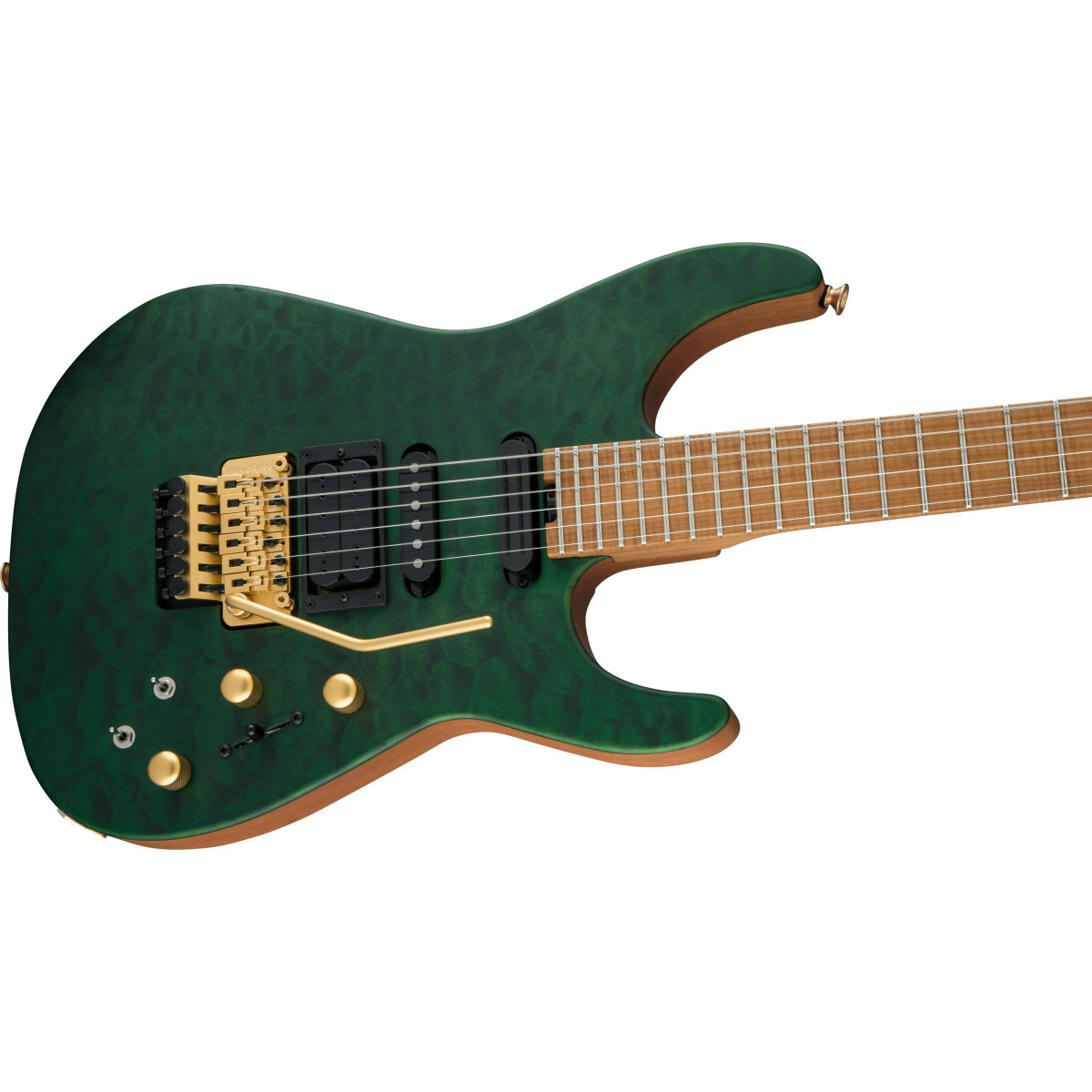 Collen Rudio Jackson USA Signature PC1 Phil Collen Transparent Green