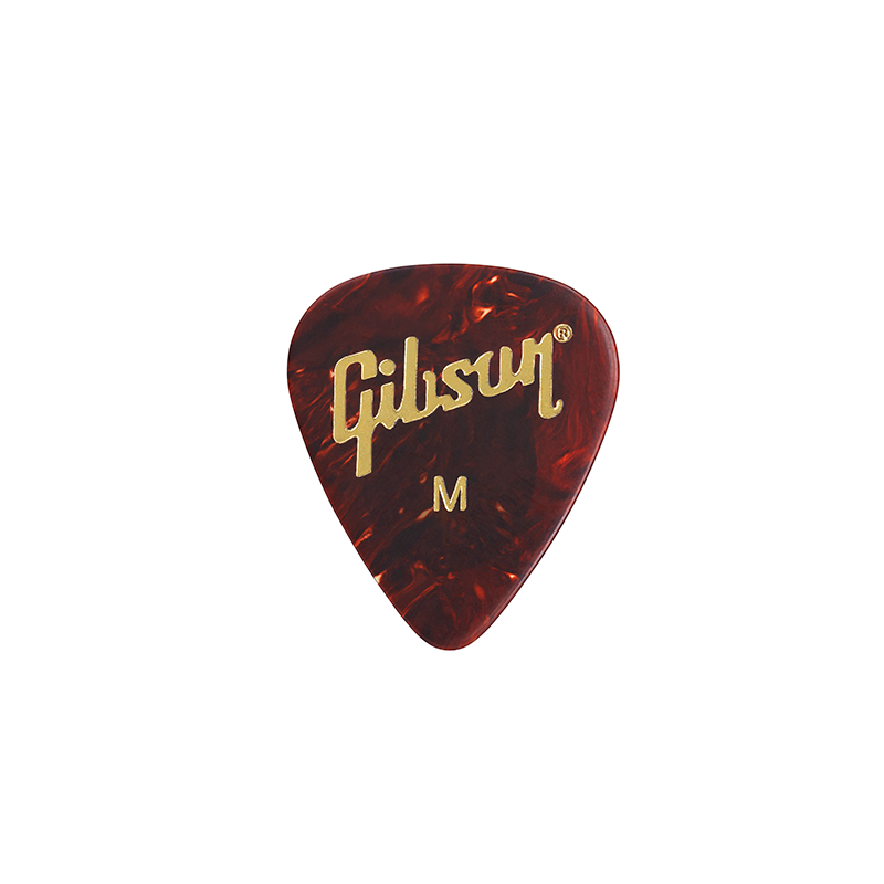 Gibson Pack of 12 Pearly Tortoise Medium Picks