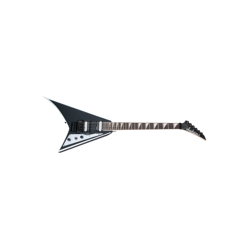 Jackson JS32 Rhoads Black with White Bevels