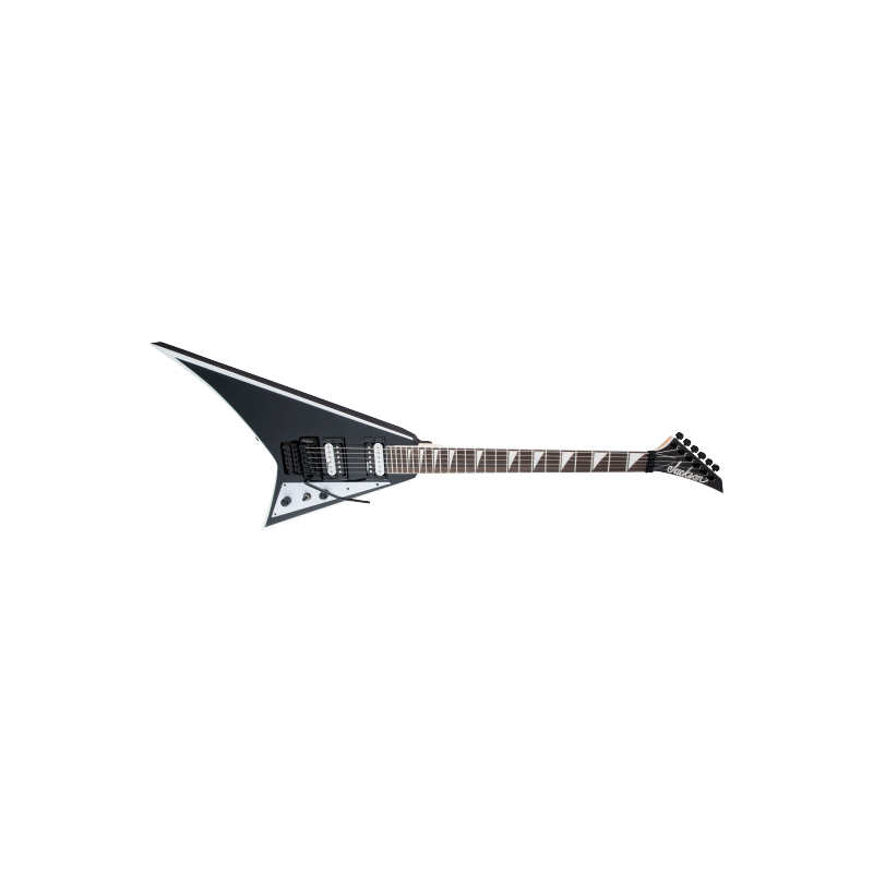 Jackson JS32 Rhoads Black with White Bevels