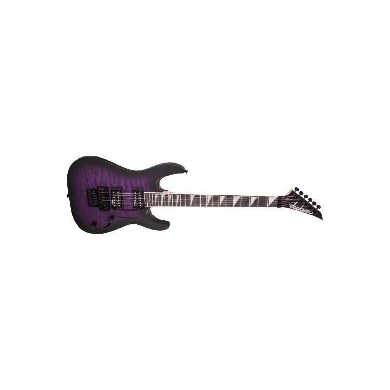 Jackson JS32Q Dinky Transparent Purple Burst