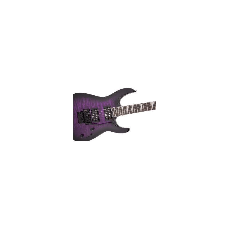 Jackson JS32Q Dinky Transparent Purple Burst