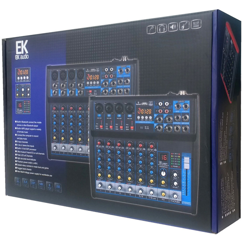 EK KT08UP Mixer Effects
