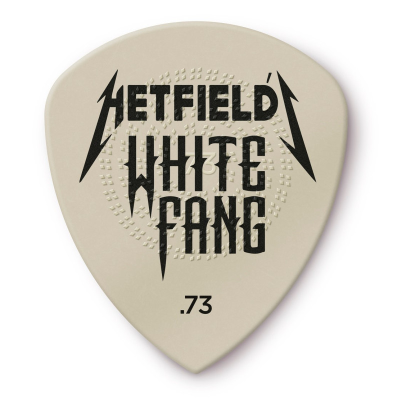 Dunlop White Fang James Hetfield 0.73 6-Pack Picks