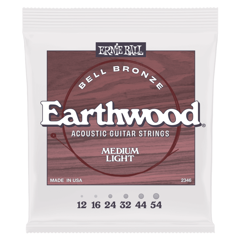 Ernie Ball EB2346 12-54 Earthwood Bell Bronze John Mayer Signature