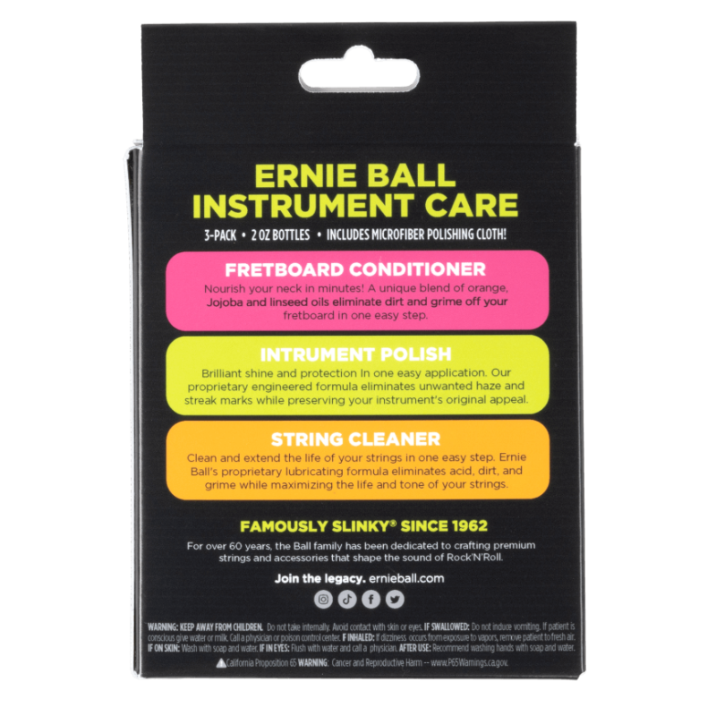 Ernie Ball Instrument Care Maintenance Kit