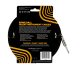 Ernie Ball EB6472 Silent Cable Jack Jack 3m Negro