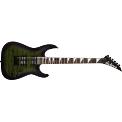 Jackson JS32Q Dinky Transparent Green Burst