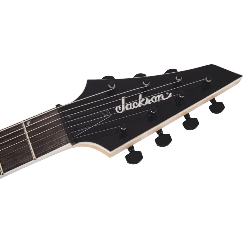 Jackson JS22Q-7 Dinky Transparent Black Burst