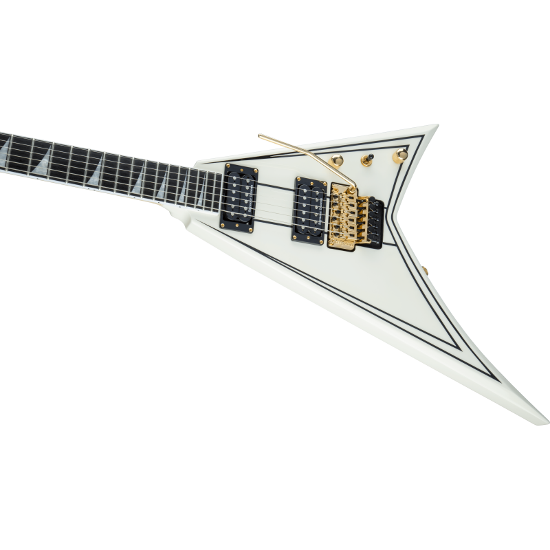 Jackson Pro RR3 Rhoads Ivory with Black Pinstripes