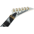 Jackson Pro RR3 Rhoads Ivory with Black Pinstripes