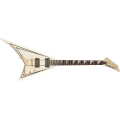 Jackson Pro RRT3 Rhoads Ivory with Black Pinstripes