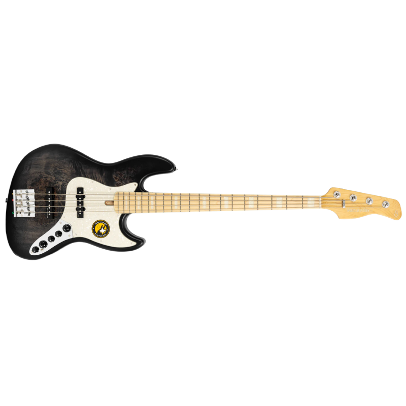 Marcus Miller V7 Swamp Transparent Black Satin