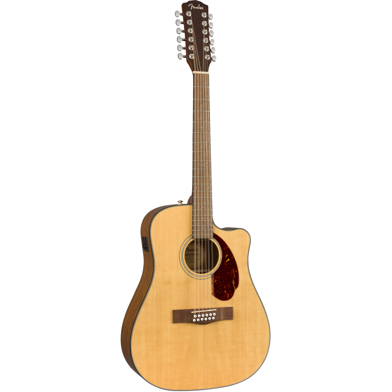 Fender CD140SCE 12-String Natural with Case