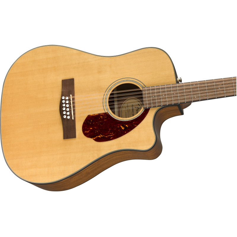 Fender CD140SCE 12-String Natural with Case
