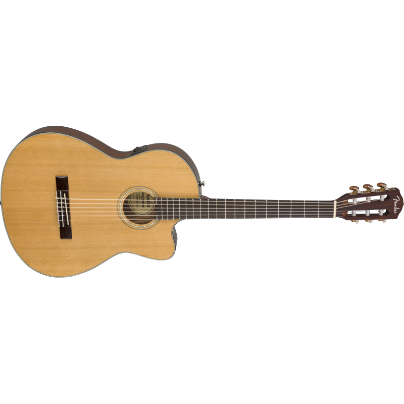 Fender CN-140SCE Natural w/Case