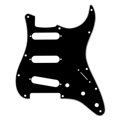 Fender Golpeador Standard Strato SSS Negro