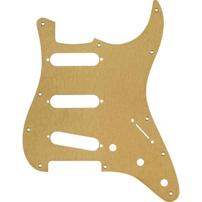 Fender Stratocaster SSS Gold Anodized Pickguard