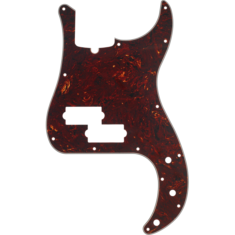 Fender Pickguard Precision Bass Tortoise Shell 13 Holes