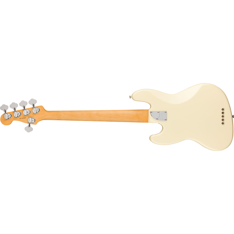 Fender American Pro II Jazz Bass V RW Olympic White