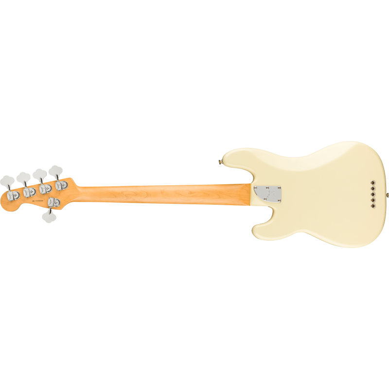 Fender American Pro II Precision Bass V RW Olympic White