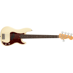 Fender American Pro II Precision Bass V RW Olympic White