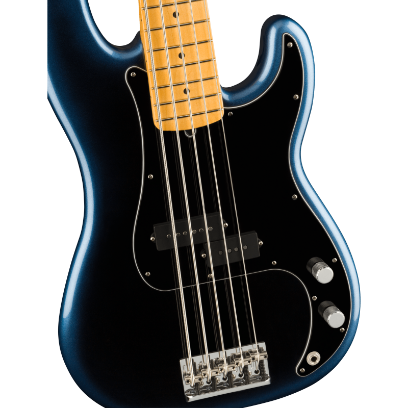 Fender American Pro II Precision Bass V MN Dark Night