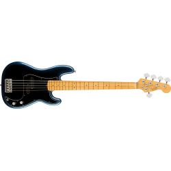 Fender American Pro II Precision Bass V MN Dark Night