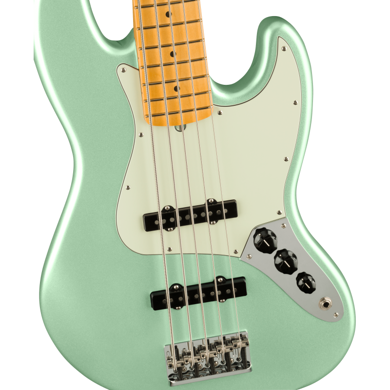 Fender American Pro II Jazz Bass V MN Mystic Surf Green