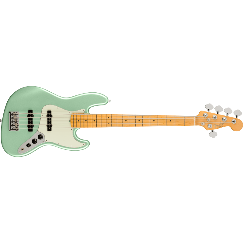 Fender American Pro II Jazz Bass V MN Mystic Surf Green