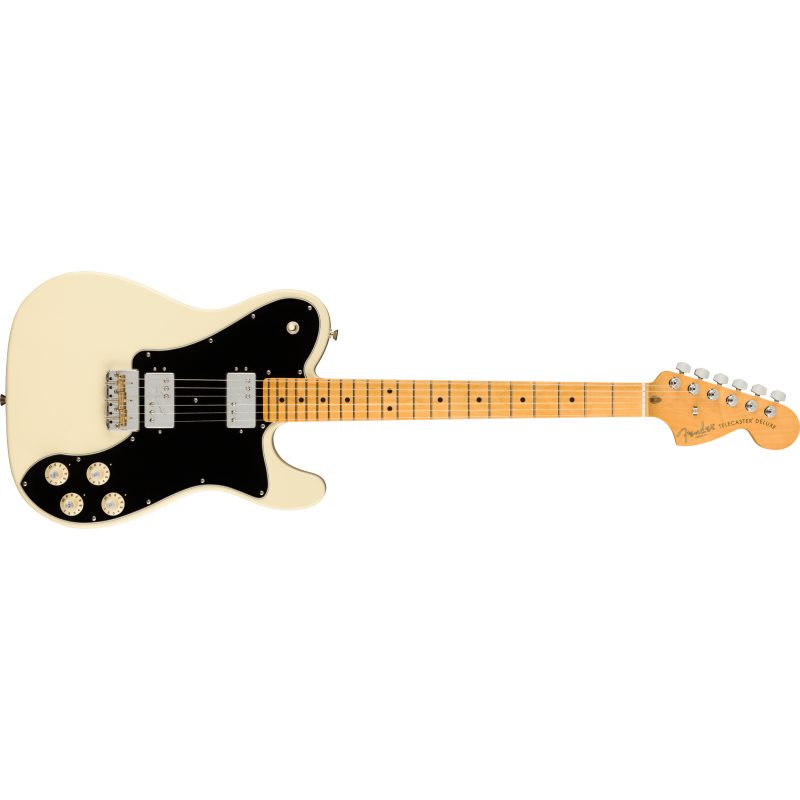 Fender American Pro II Telecaster Deluxe MN Olympic White