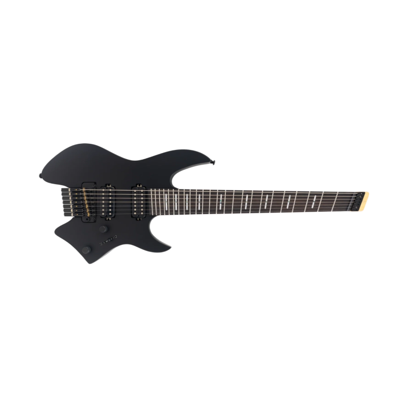 Larry Carlton X6 Headless 7 Black Satin