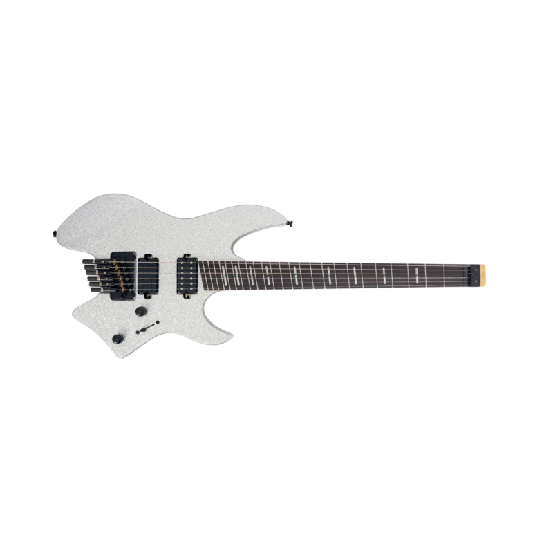 Larry Carlton X6 Headless 6 Silver Sparkle