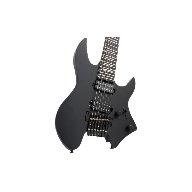 Larry Carlton X6 Headless 7 Black Satin