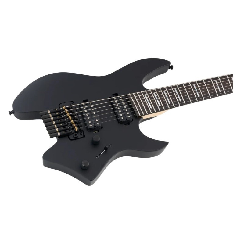 Larry Carlton X6 Headless 7 Black Satin