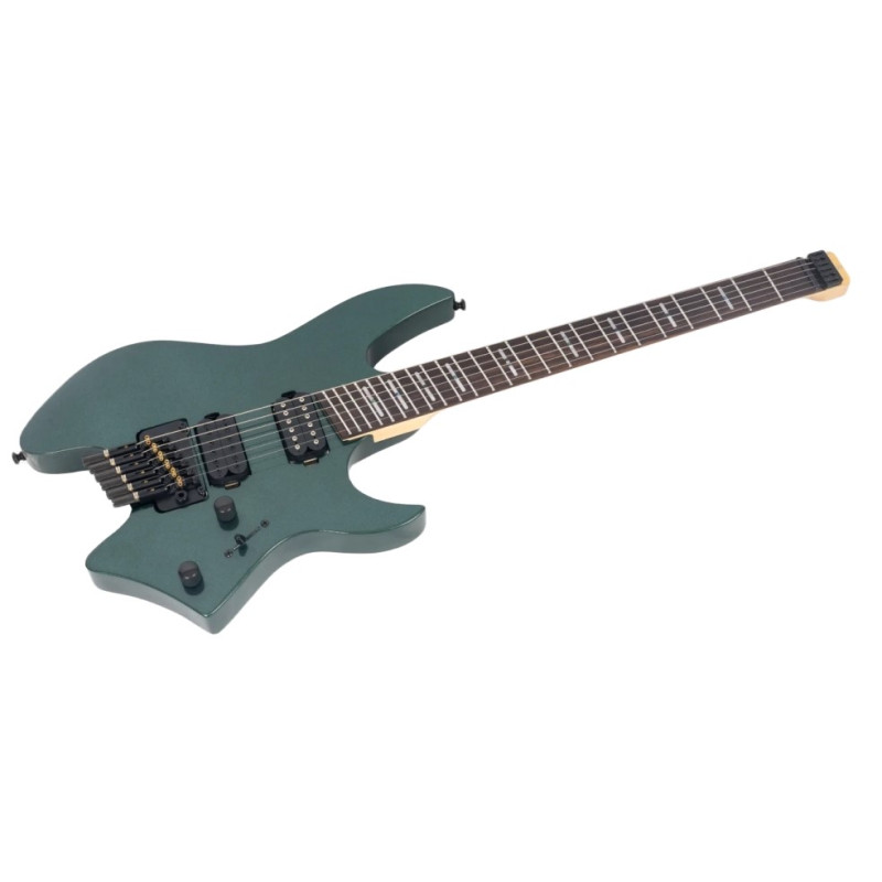 Larry Carlton X6 Headless 6-string Guitar - Metallic Green