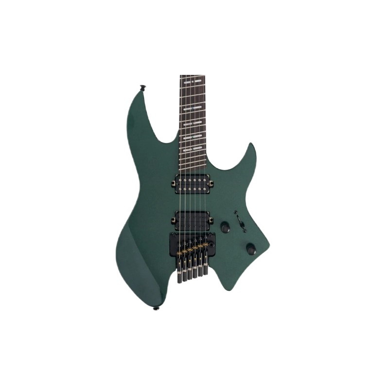 Larry Carlton X6 Headless 6-string Guitar - Metallic Green