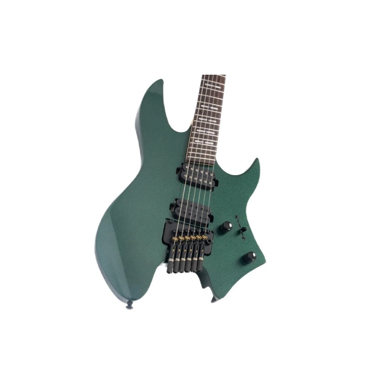 Larry Carlton X6 Headless 6-string Guitar - Metallic Green