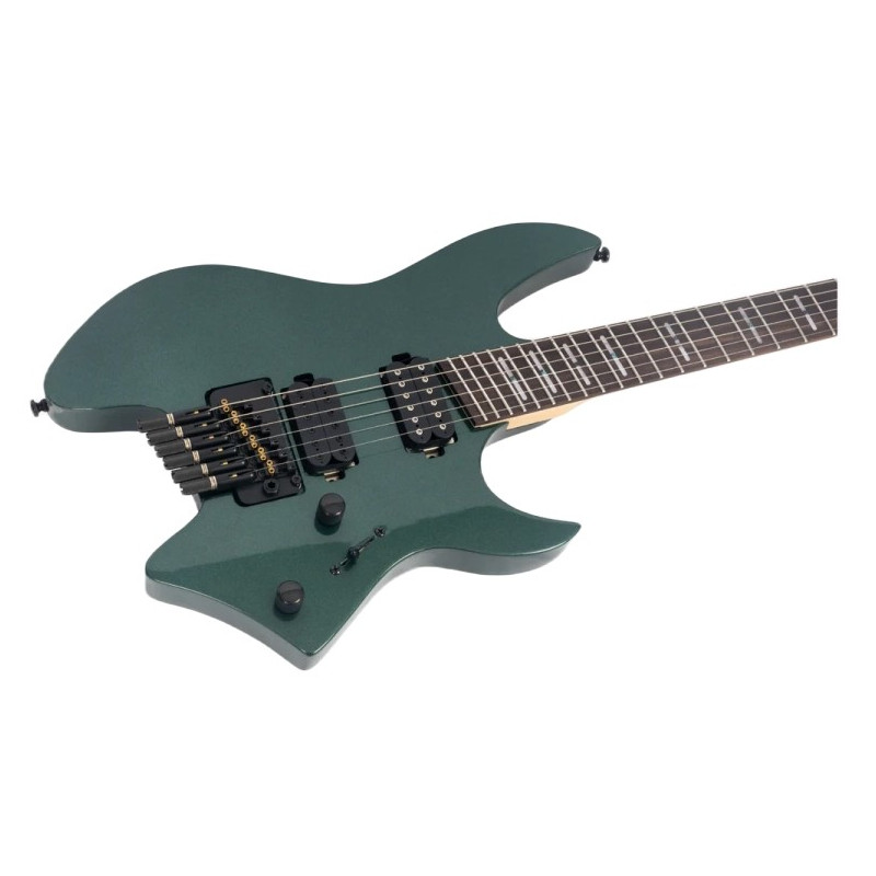 Larry Carlton X6 Headless 6-string Guitar - Metallic Green