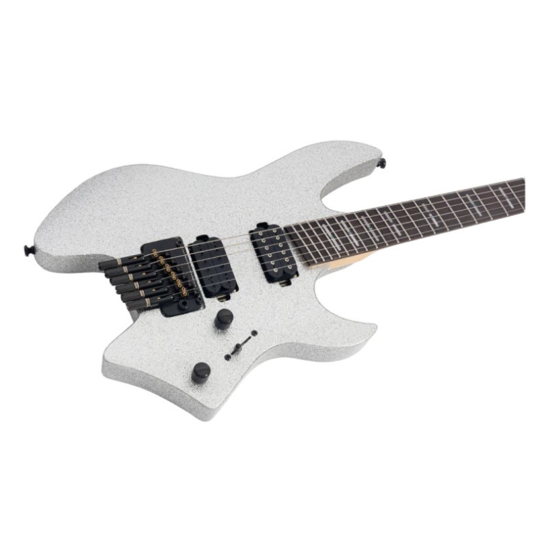 Larry Carlton X6 Headless 6 Silver Sparkle
