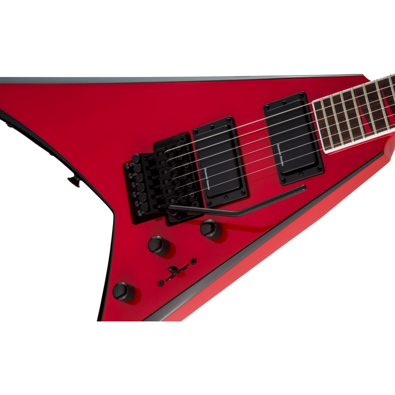 Jackson X Rhoads RRX24 Red with Black Bevels