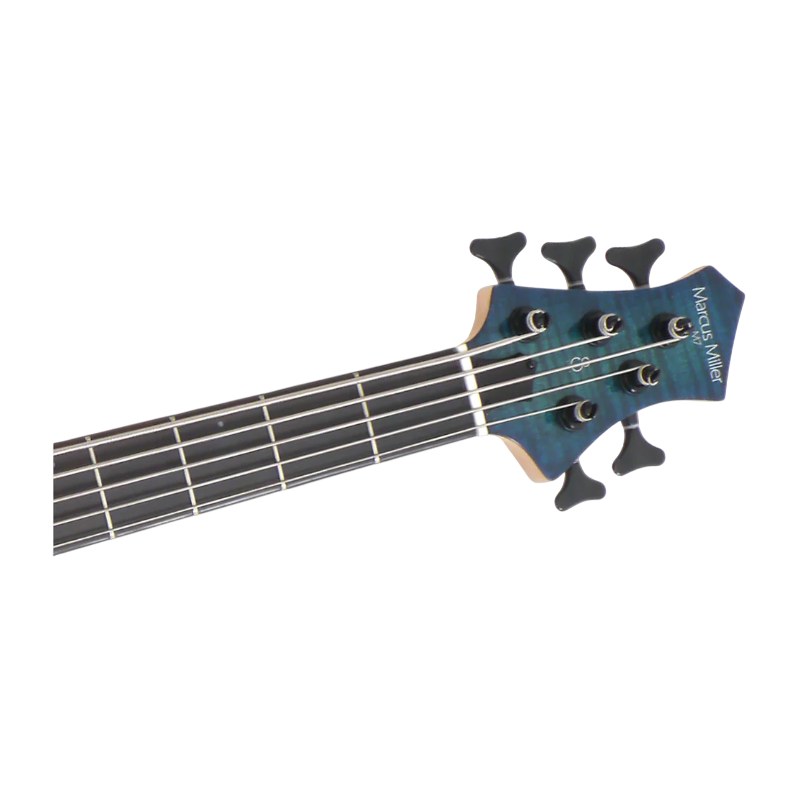 Marcus Miller M7 Alder 5 String Second Translucent Blue