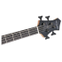 Marcus Miller M7 Swamp Ash 4 String Bass, 2nd Edition, Translucent Black