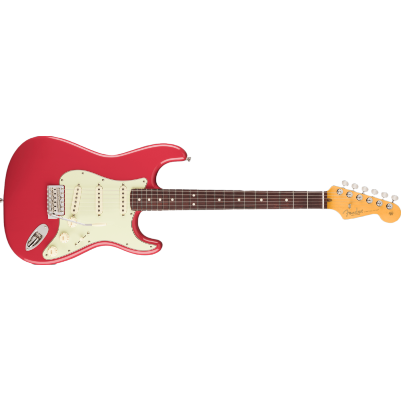 Fender American Professional Classic Stratocaster RW Faded Dakota Red