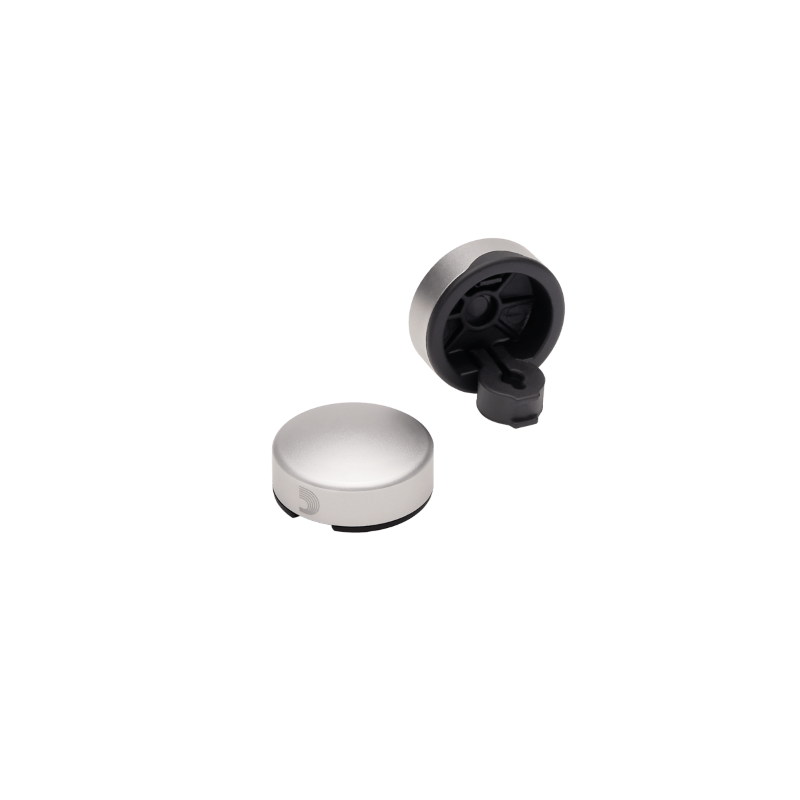 D’Addario XPND Footswitch Topper Silver (2 pcs)