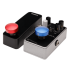 Daddario XPND Footswitch Topper Red/Blue (2 Uds)