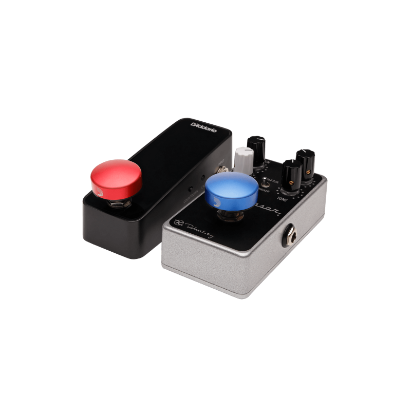 Daddario XPND Footswitch Topper Red/Blue (2 Uds)